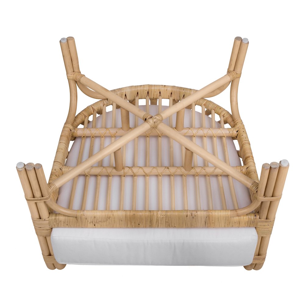 Lana Rattan Accent Arm Chair