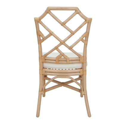 Kara Rattan Dining Side Chair, (Set of 2)