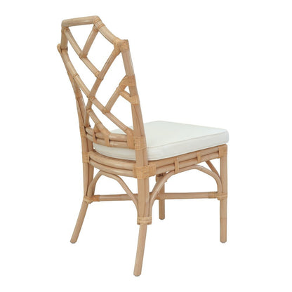 Kara Rattan Dining Side Chair, (Set of 2)