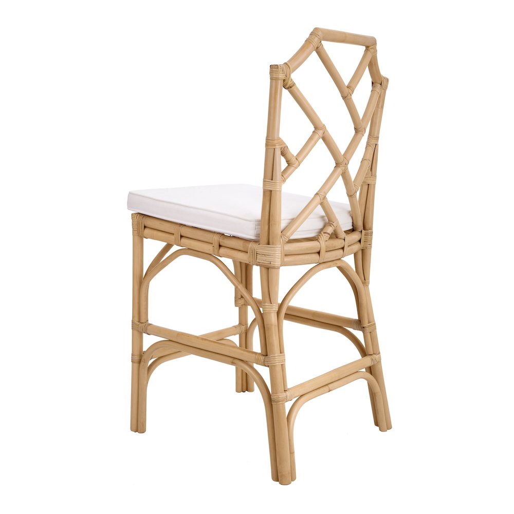 Kara Rattan Counter Stool, (Set of 2)