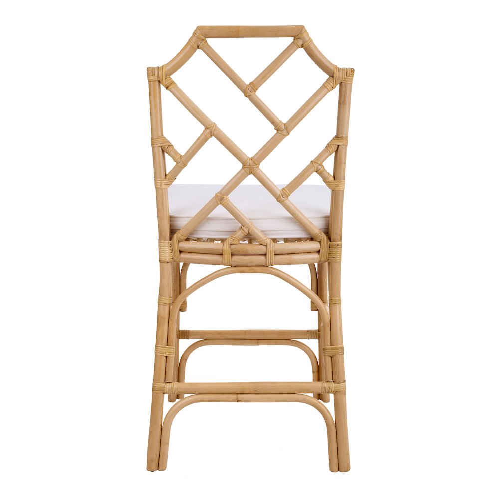 Kara Rattan Counter Stool, (Set of 2)