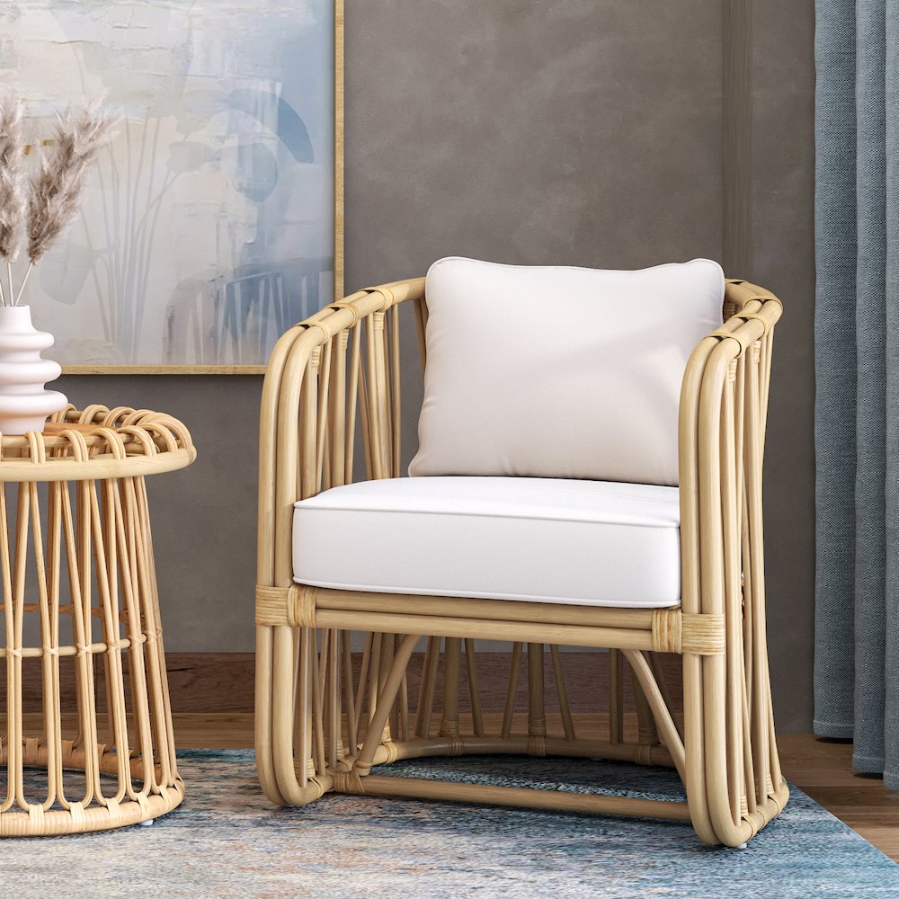 Shanaya Rattan Accent Arm Chair
