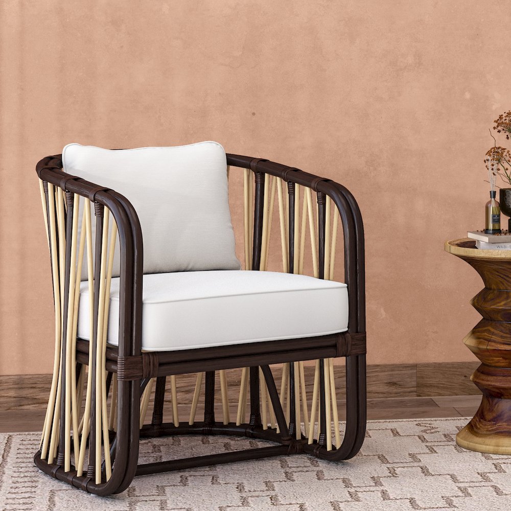Shanaya Rattan Accent Arm Chair