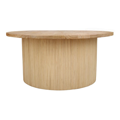 Kiefer Rattan Coffee Table w/ Wood Top