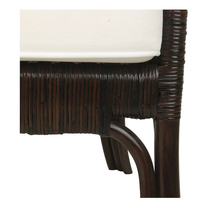 Zelma Rattan Accent Arm Chair