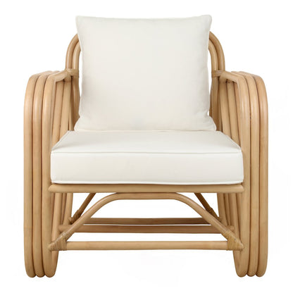 Aimara Rattan Accent Arm Chair