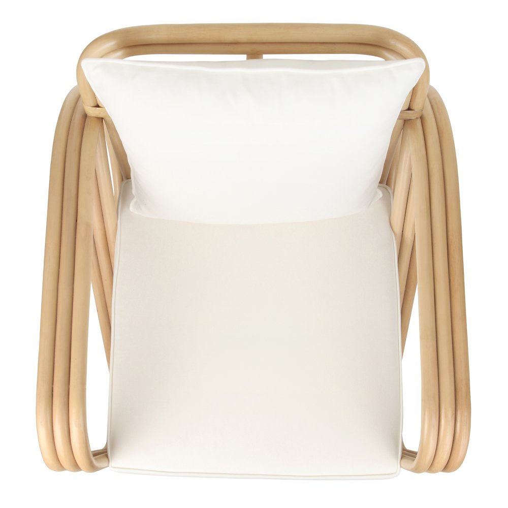 Aimara Rattan Accent Arm Chair