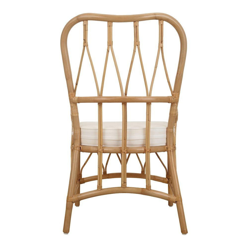 Ayanna Rattan Dining Side Chair - Natural Wheat