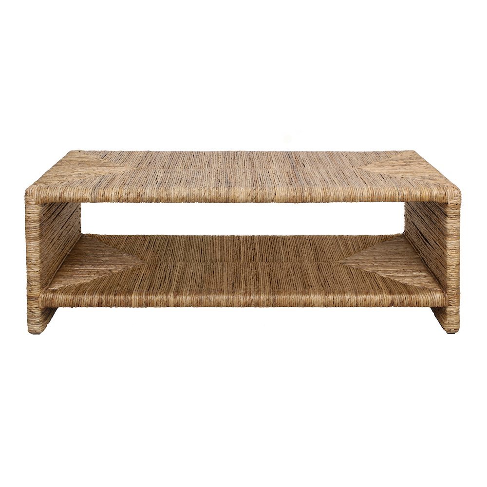 Kanza Abaca Coffee Table - Natural