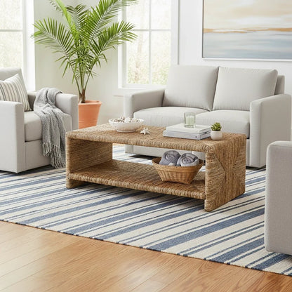 Kanza Abaca Coffee Table - Natural