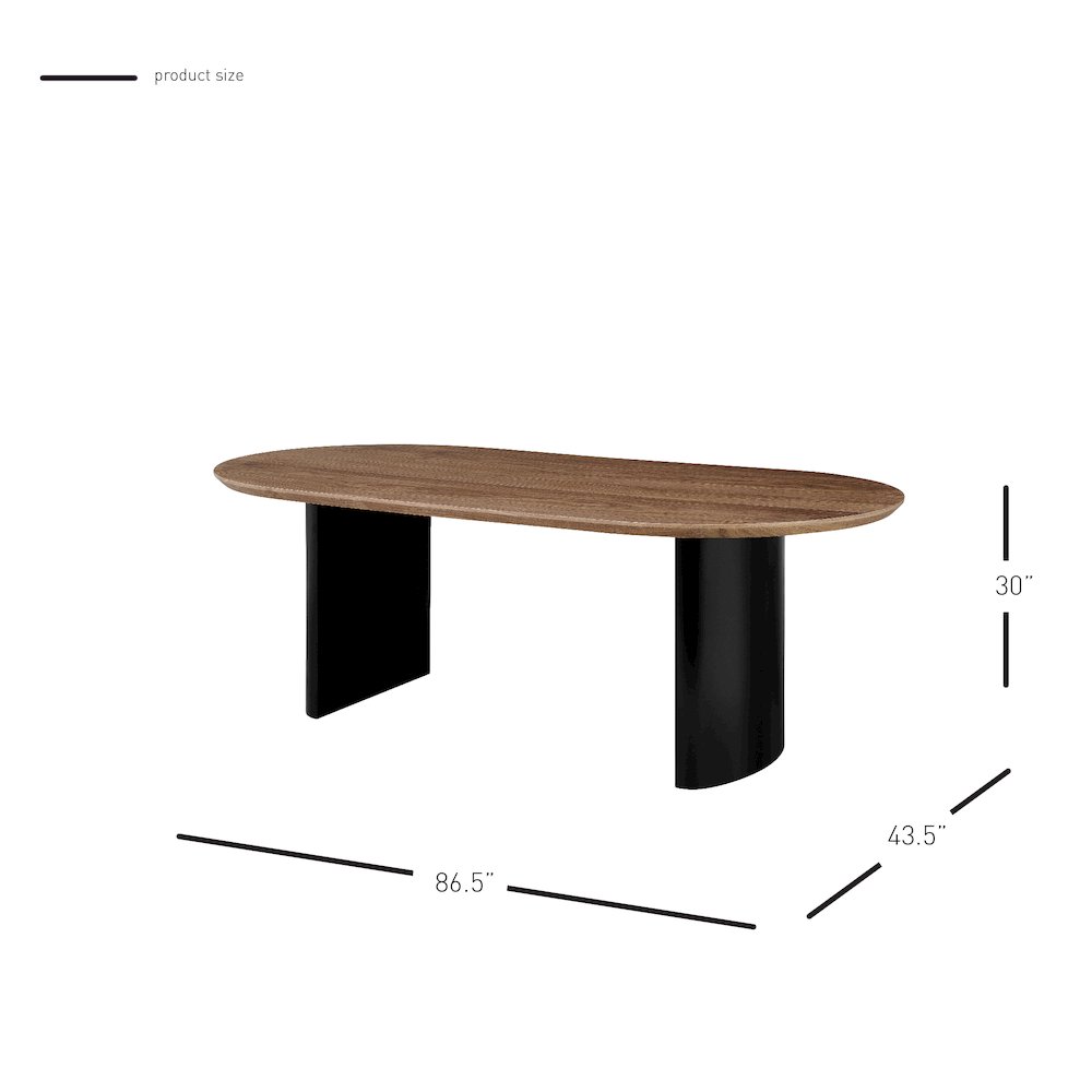 Conway 86.5" Oval Dining Table