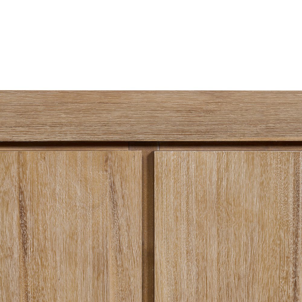 Zerano 3-Door Buffet - Brushed Smoke