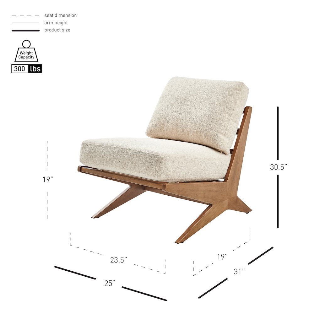 Chandler Boucle Accent Chair