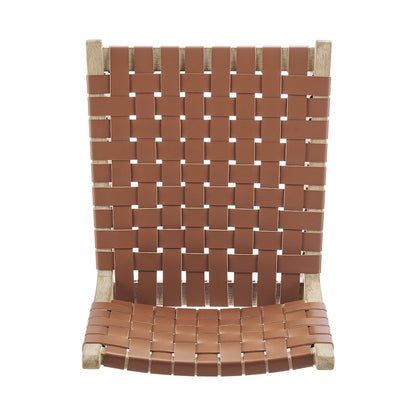 Marco Faux Leather Counter Stool Drift Wood Frame