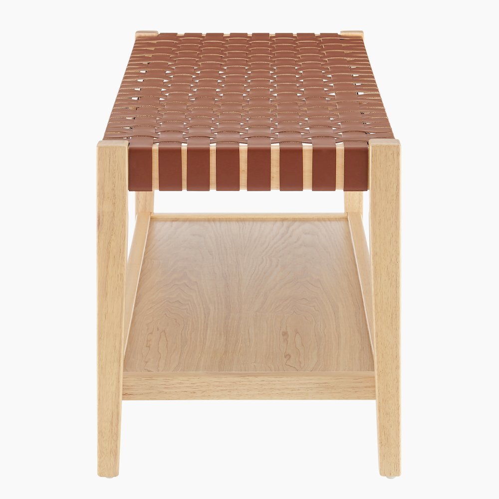 Marco Faux Leather Bench