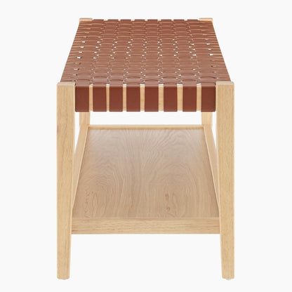 Marco Faux Leather Bench