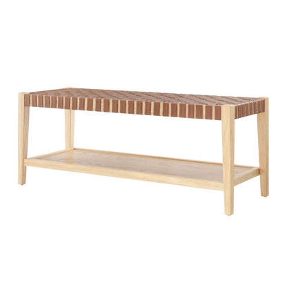 Marco Faux Leather Bench