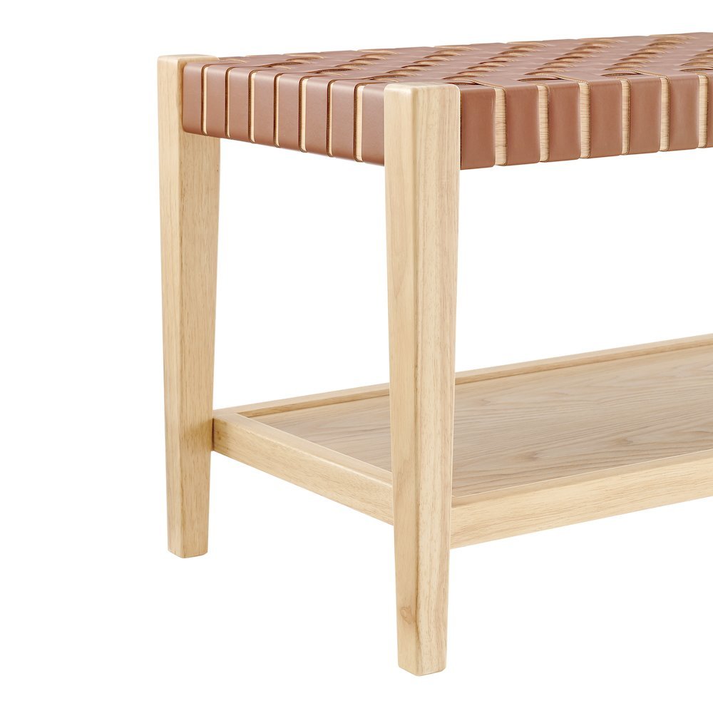 Marco Faux Leather Bench