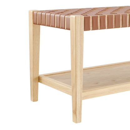 Marco Faux Leather Bench