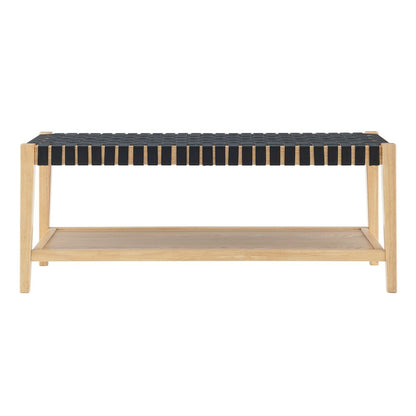 Marco Faux Leather Bench