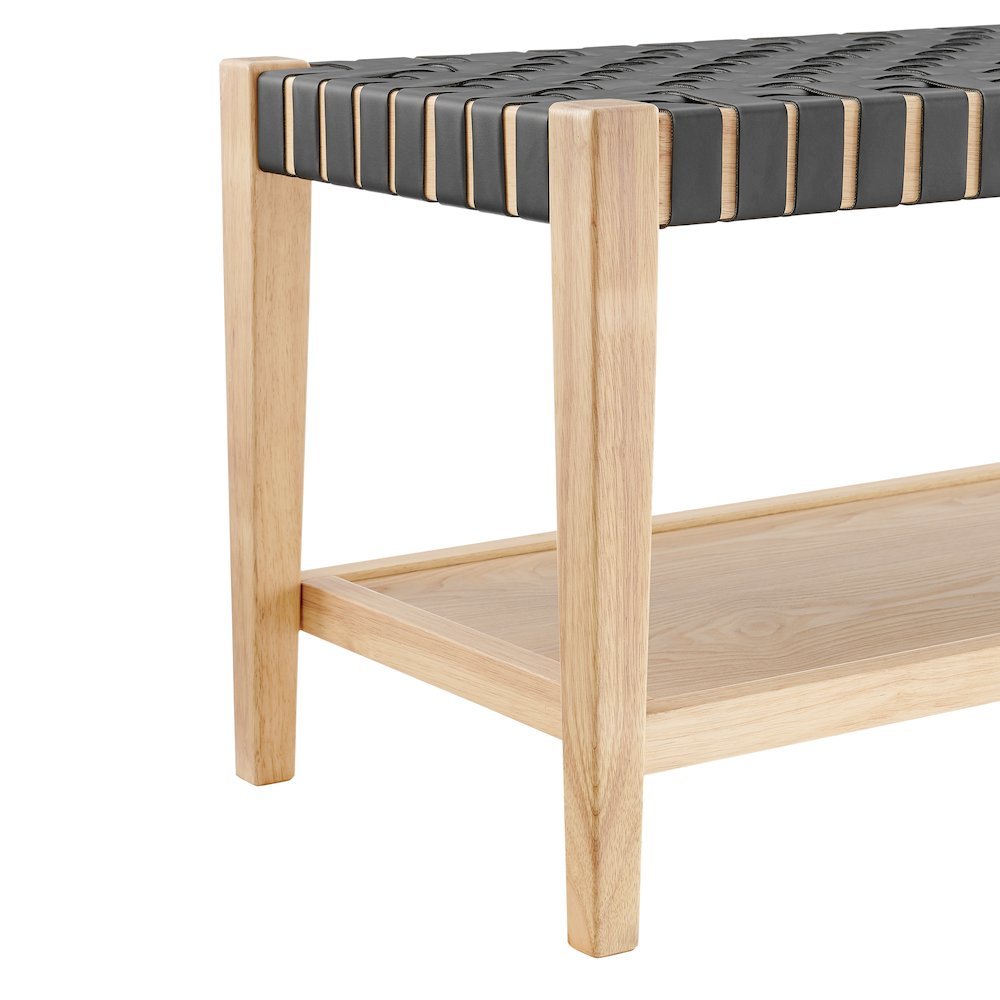 Marco Faux Leather Bench