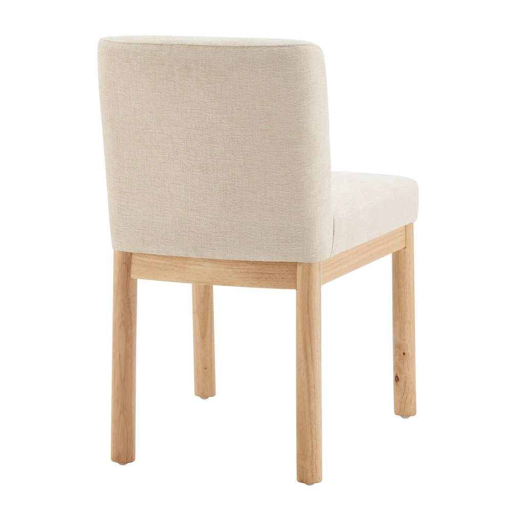 Bloomfield Chenille Low-Back Dining Side Chair, (Set of 2)