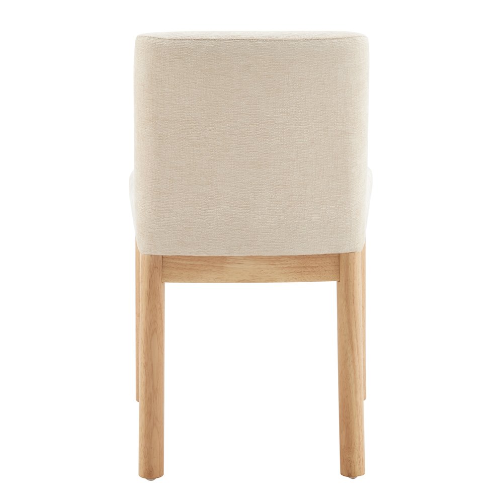 Bloomfield Chenille Low-Back Dining Side Chair, (Set of 2)