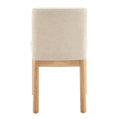 Bloomfield Chenille Low-Back Dining Side Chair, (Set of 2)