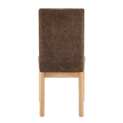 Bloomfield Chenille High-Back Dining Side Chair, (Set of 2)