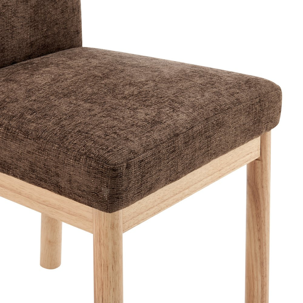 Bloomfield Chenille High-Back Dining Side Chair, (Set of 2)