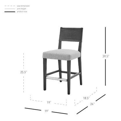 Kylo PU/Fabric Counter Stool