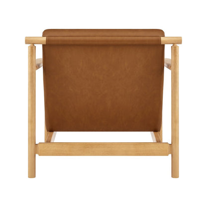 Arnold PU Accent Arm Chair