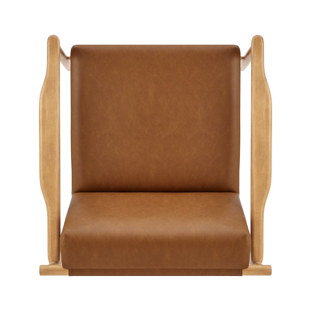 Arnold PU Accent Arm Chair