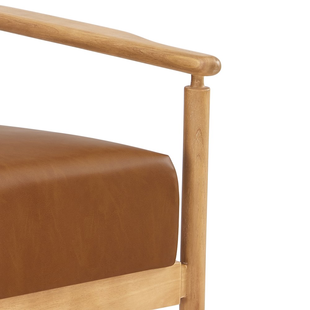 Arnold PU Accent Arm Chair
