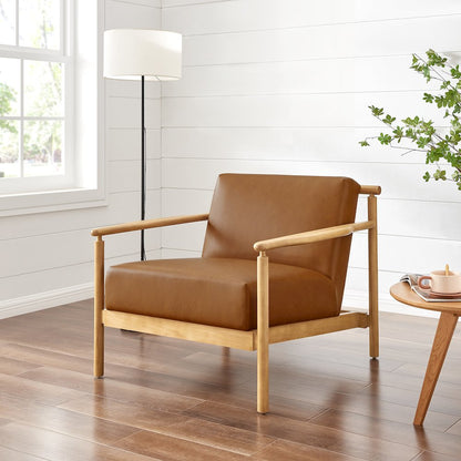 Arnold PU Accent Arm Chair
