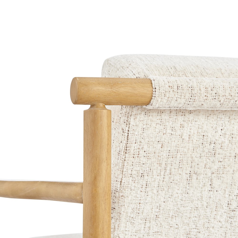 Arnold Chenille Accent Arm Chair