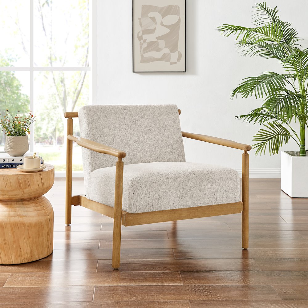 Arnold Chenille Accent Arm Chair