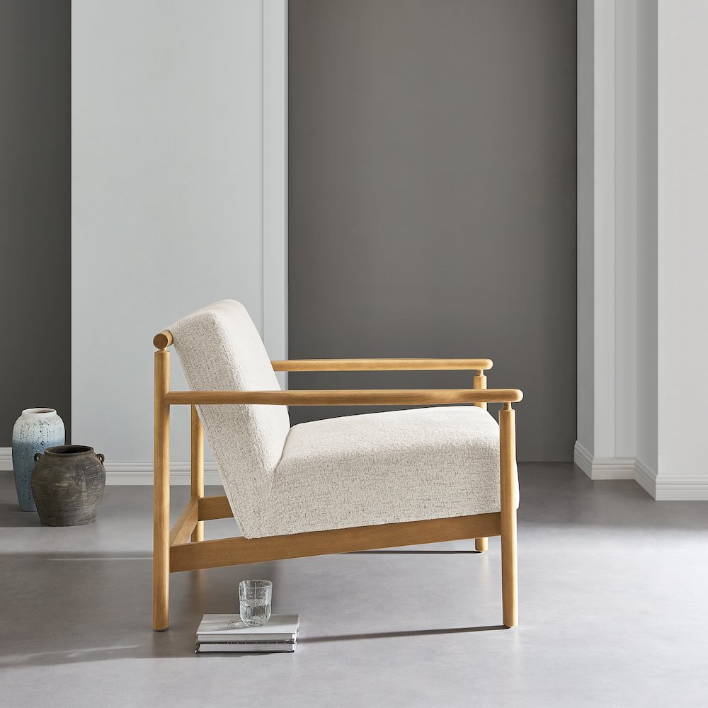 Arnold Chenille Accent Arm Chair