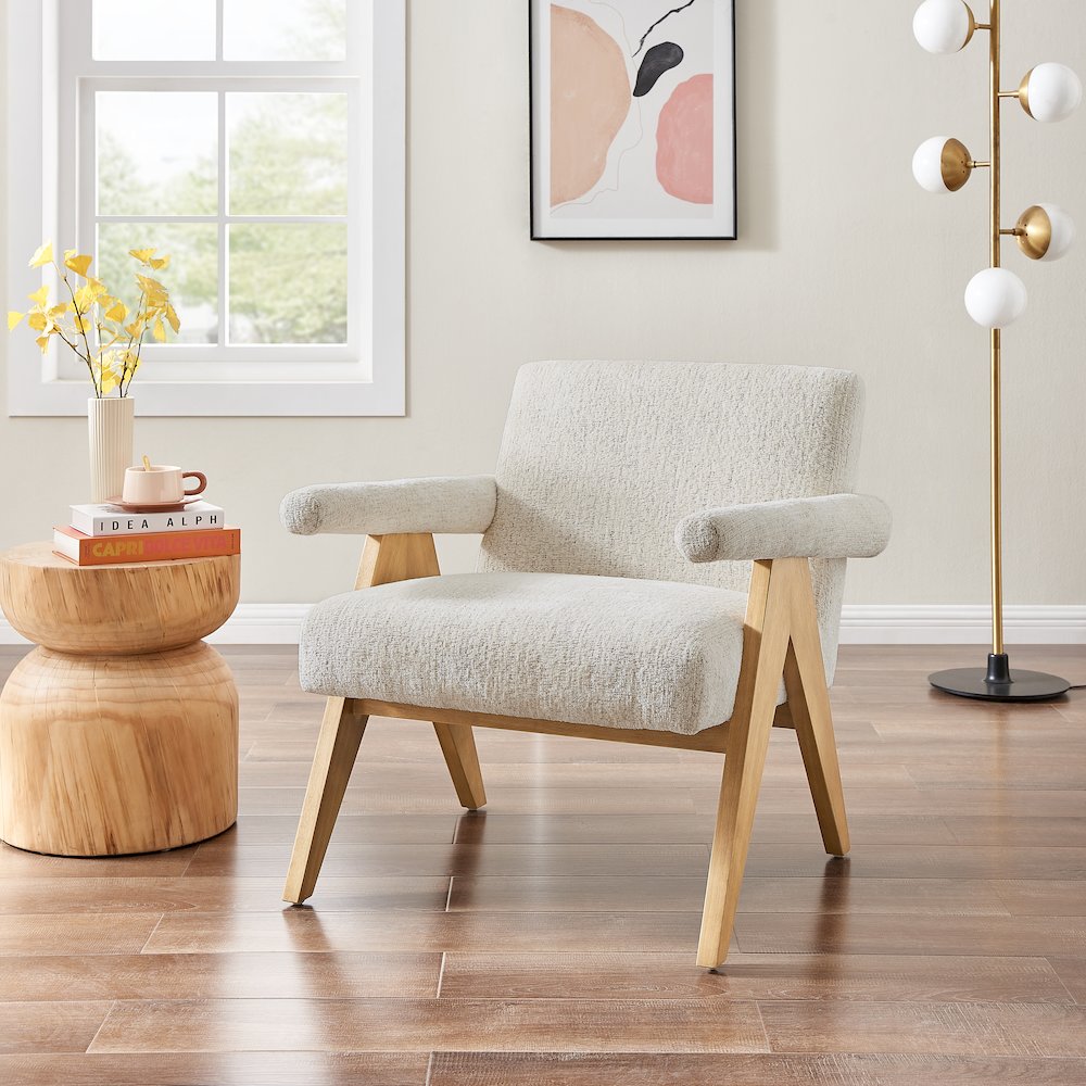 Nixon Chenille Accent Arm Chair