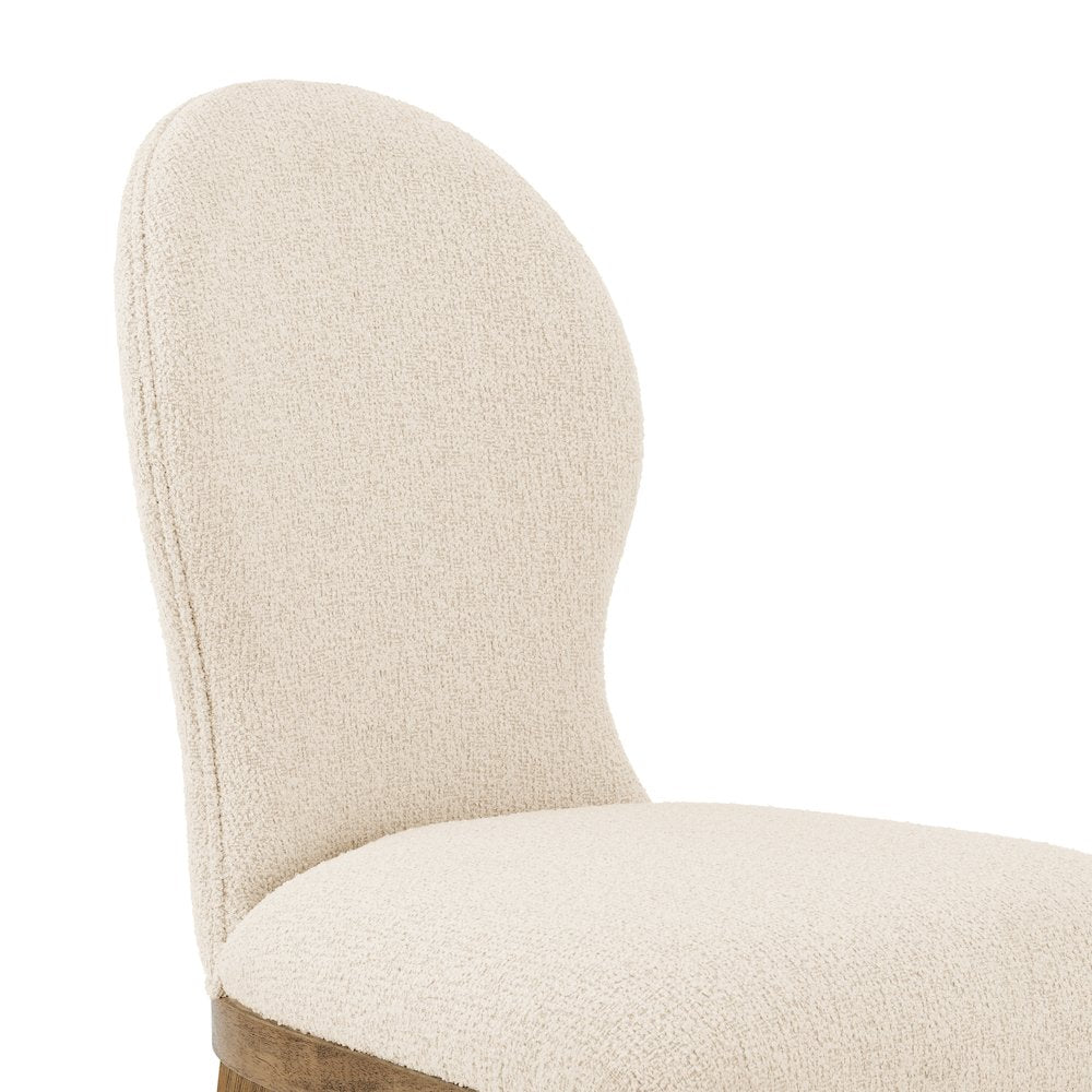 Eldoris Boucle Dining Side Chair, (Set of 2)