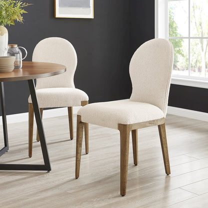 Eldoris Boucle Dining Side Chair, (Set of 2)