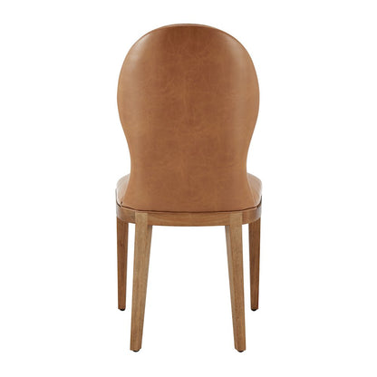 Eldoris Faux Leather Dining Side Chair, (Set of 2)
