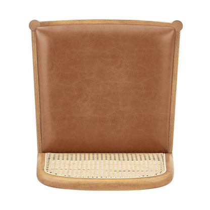 Donna Faux Leather Counter Stool, (Set of 2)