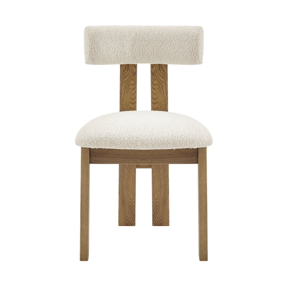 Hailey Boucle Dining Side Chair, (Set of 2)