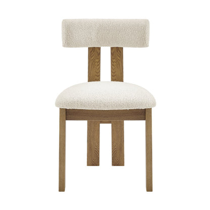 Hailey Boucle Dining Side Chair, (Set of 2)