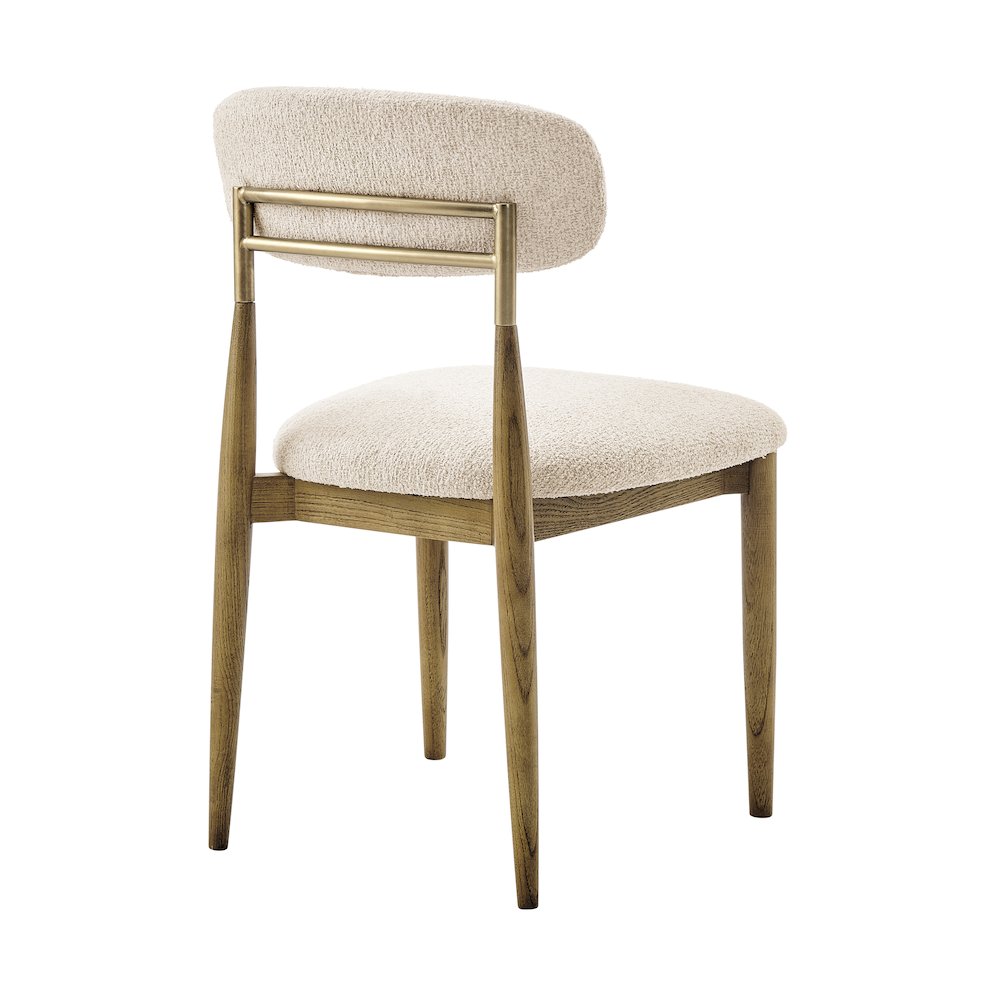 Verna Boucle Dining Side Chair, (Set of 2)