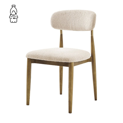 Verna Boucle Dining Side Chair, (Set of 2)