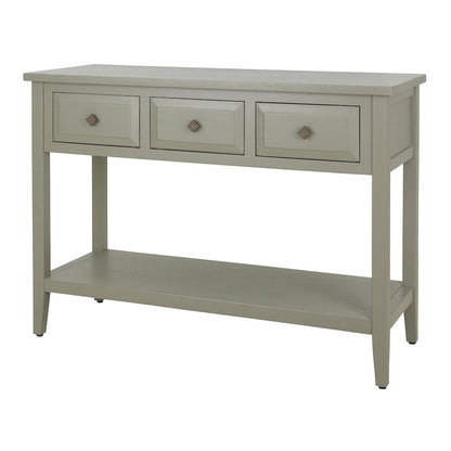 Wexford 3-Drawer Console Table - Sage Green