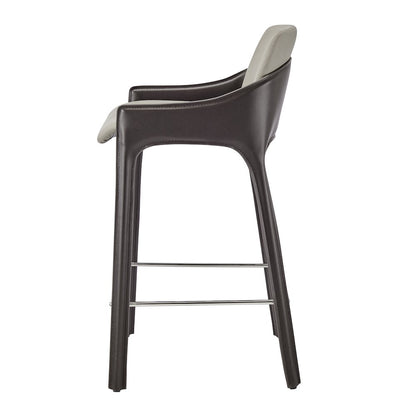Stella Faux Leather Counter Stool, (Set of 2)