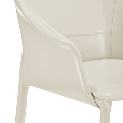 Callie Recycled Leather Counter Stool